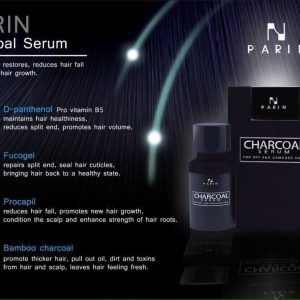 PARIN Hair Serum Charcoal Treatment For Dry Damaged To Healthy Silky Soft Moist 1