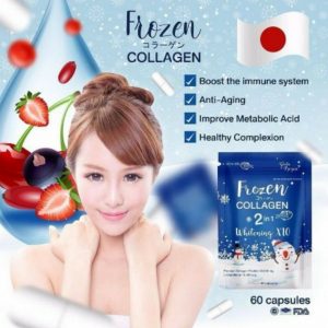 Frozen Collagen glutathione Whitening X10 anti aging acne Freckles Healthy 5