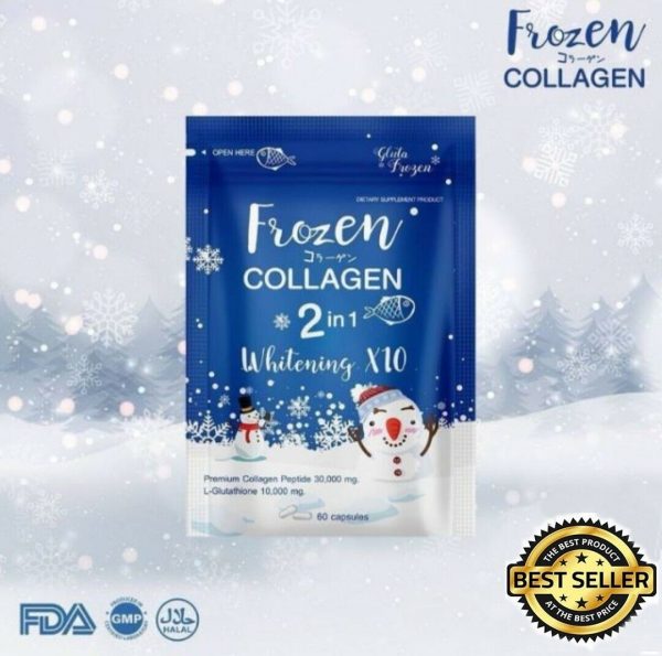 Frozen Collagen glutathione Whitening X10 anti aging acne Freckles Healthy 1