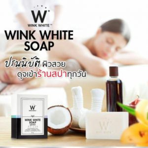 Wink White Gluta Pure Soap Facial Body Whitening Skin Anti-Aging 2
