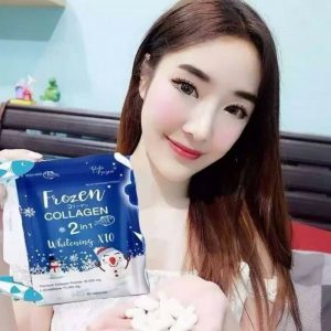 Frozen Collagen glutathione Whitening X10 anti aging acne Freckles Healthy 3