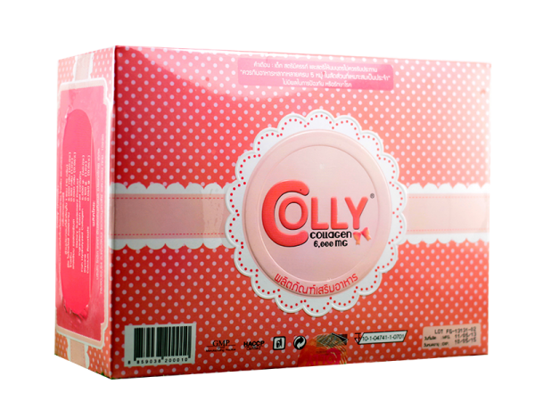 Colly Pink Plus Collagen 10,000 mg Strawberry L-Glutamine , L-Cysteine 3