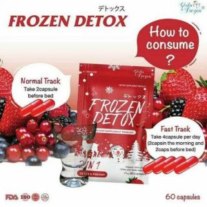 Frozen Detox Fast Slim 100% Natural Cleanse Fat Burn Diet 60 caps 6