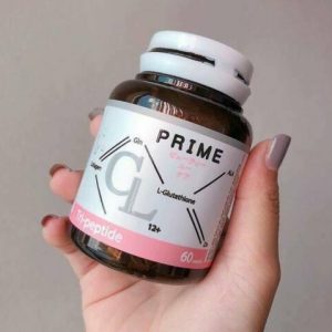Prime CL Collagen Tri-Peptide 12+ L-Glutathione Reduce Acne Freckles Aura Skin 1
