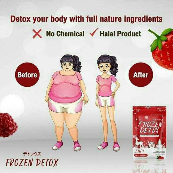 Frozen Detox Fast Slim 100% Natural Cleanse Fat Burn Diet 60 caps 7