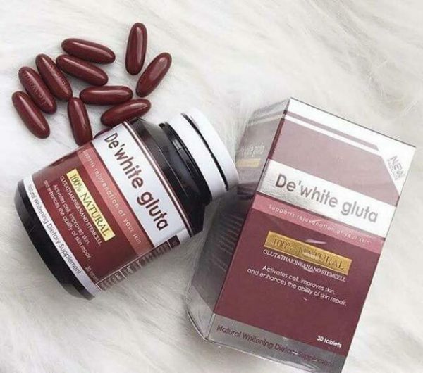 DW Gluta Vitamins Booster Restore Smooth White Skin Reduce Wrinkle Acne 8